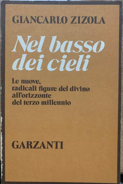 Nel basso dei cieli - Giancarlo Zizola - copertina