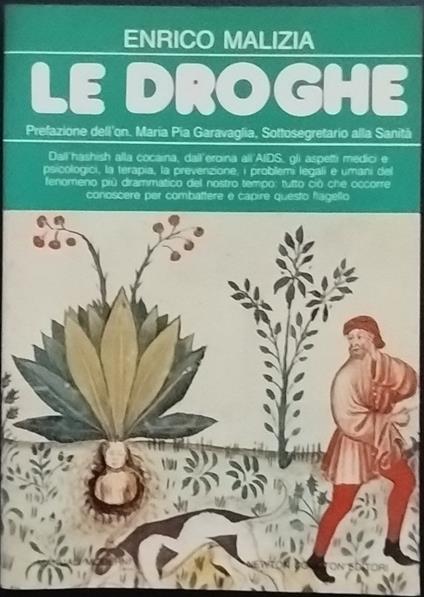 Le droghe - Enrico Malizia - copertina