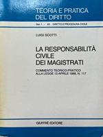 La responsabilità civile dei magistrati