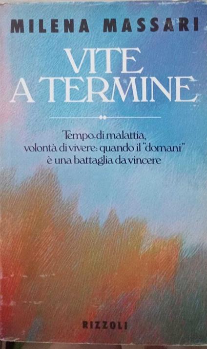 Vite a termine - Milena Massari - copertina