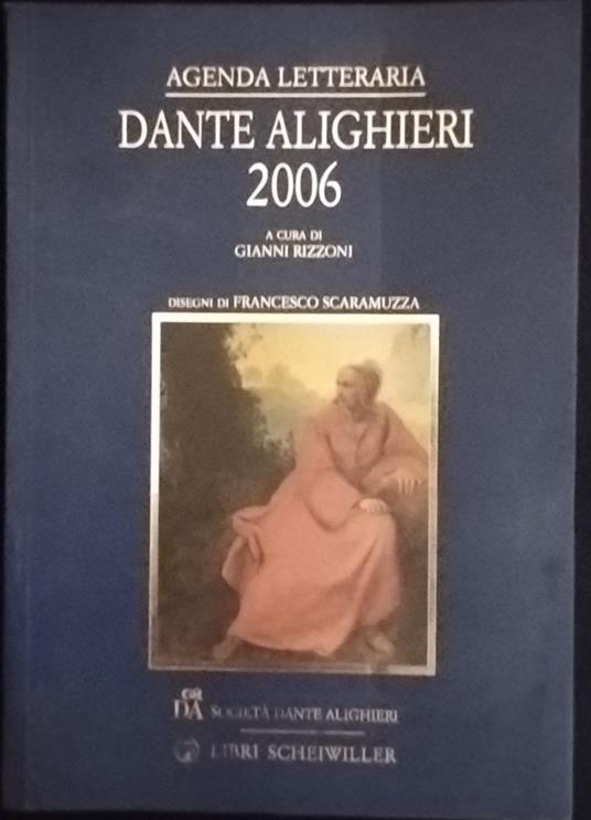 Agenda letteraria Dante Alighieri 2006 - Gianni Rizzoni - copertina