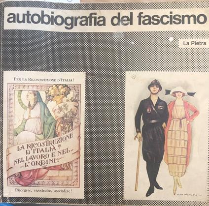 Autobiografia del fascismo - Enzo Nizza - copertina