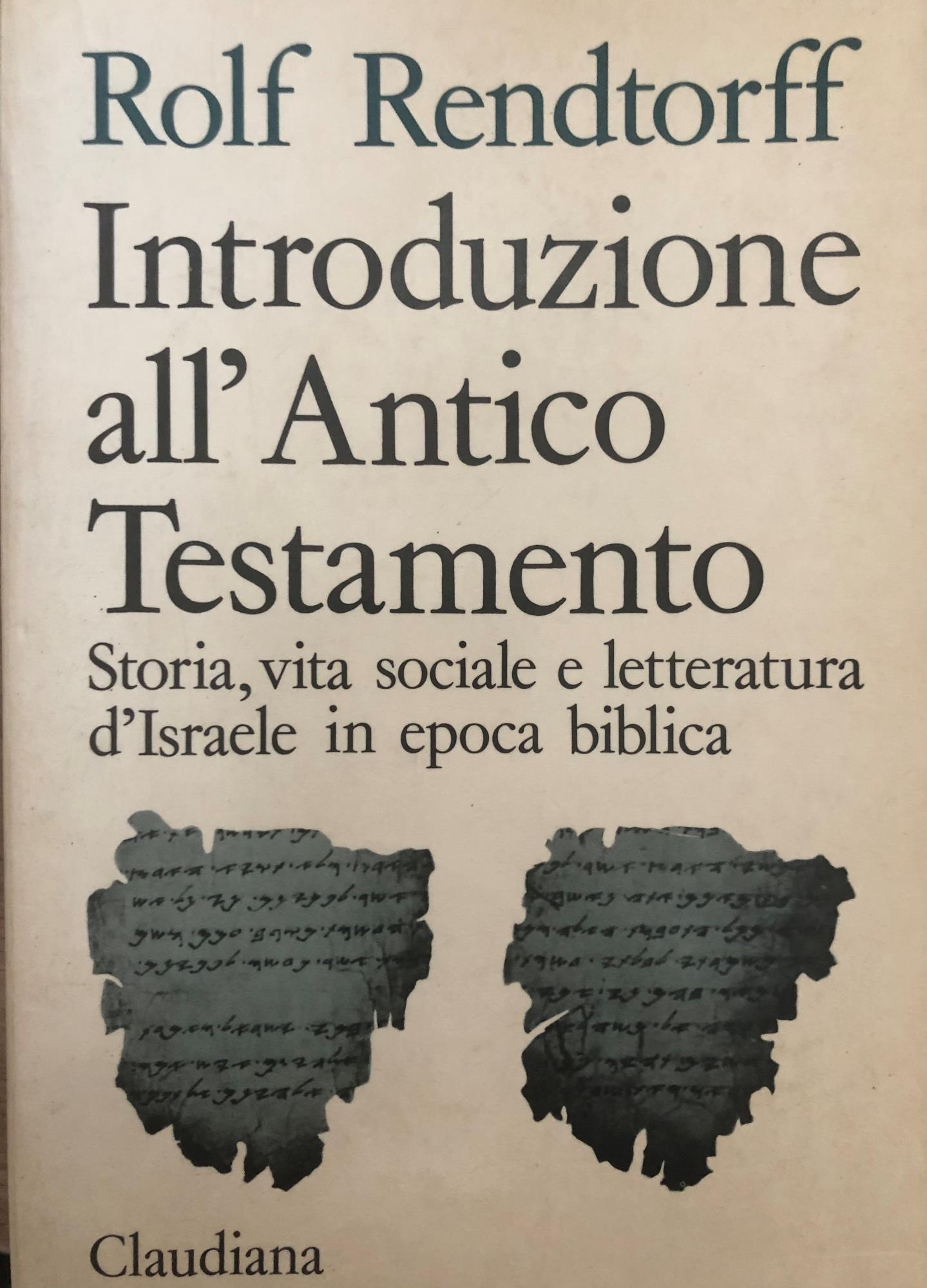 Introduzione all'Antico Testamento