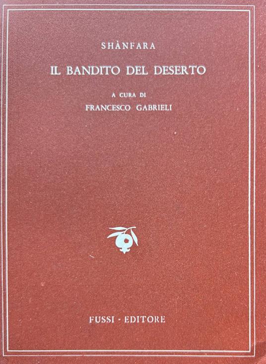 Il bandito del deserto - copertina