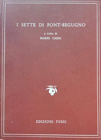 I sette di Font-Segugno - copertina