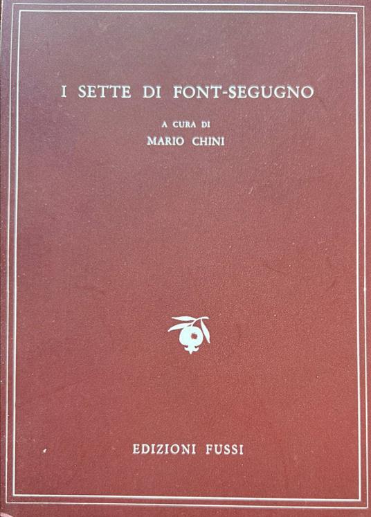 I sette di Font-Segugno - copertina