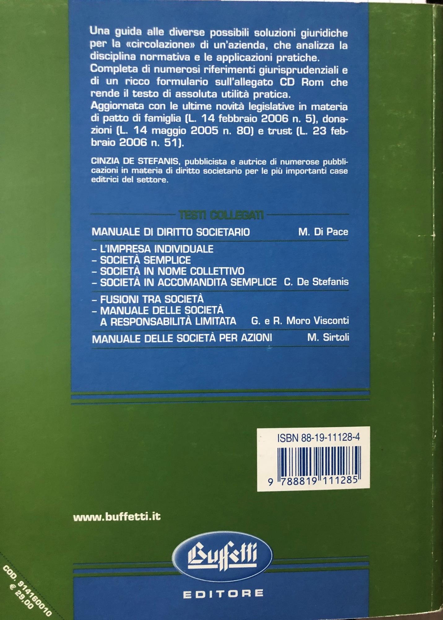 Cessazione d'azienda