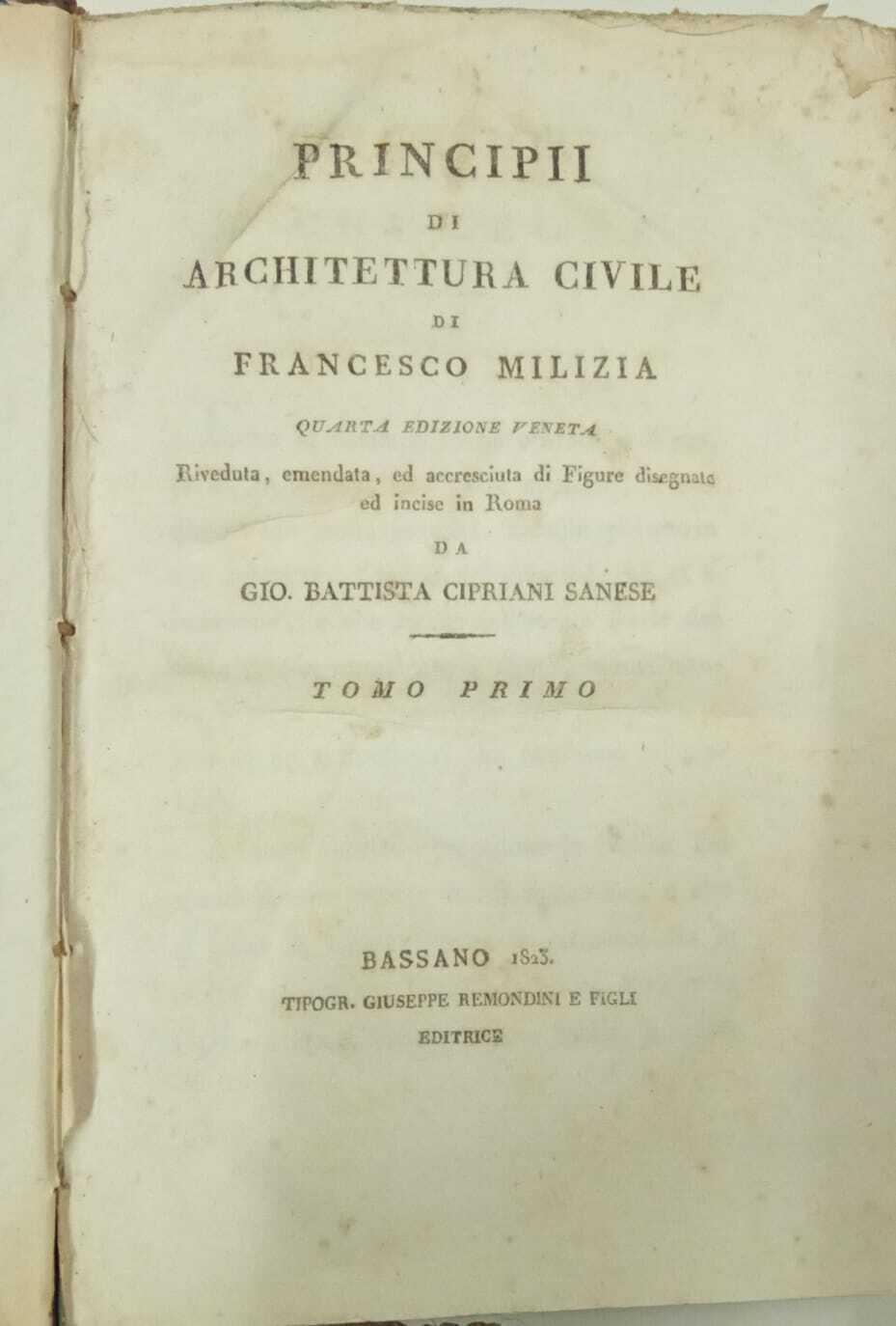 Principii di architettura civile (tomo pimo)