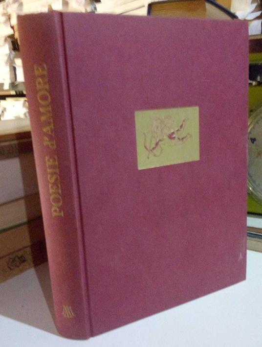 Poesie d'amore. Antologia lirica - copertina