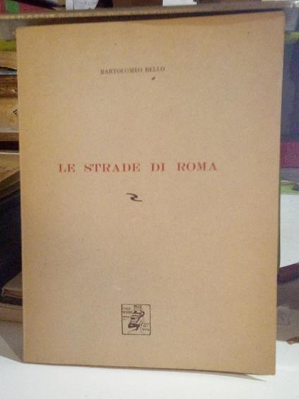 Le strade di Roma - copertina