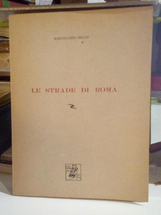Le strade di Roma - copertina