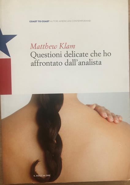Questioni delicate che ho affrontato dall'analista - copertina