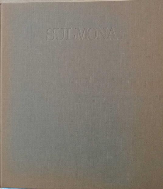Sulmona - Massimo Pacifico - copertina