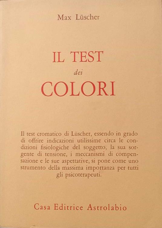Il test dei colori - copertina