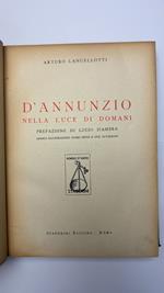 D'Annunzio nella luce di domani
