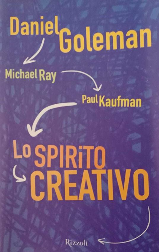 Lo spirito creativo - Daniel Goleman - copertina