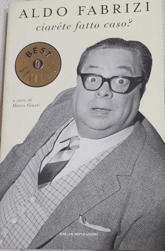 Ciavéte fatto caso? - Aldo Fabrizi - copertina