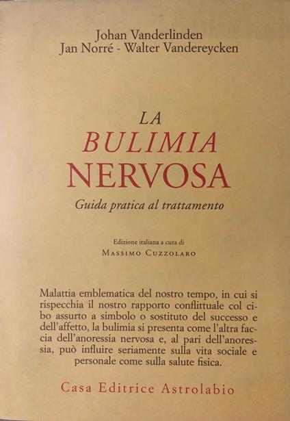 La bulimia nervosa. Guida pratica al trattamento - copertina