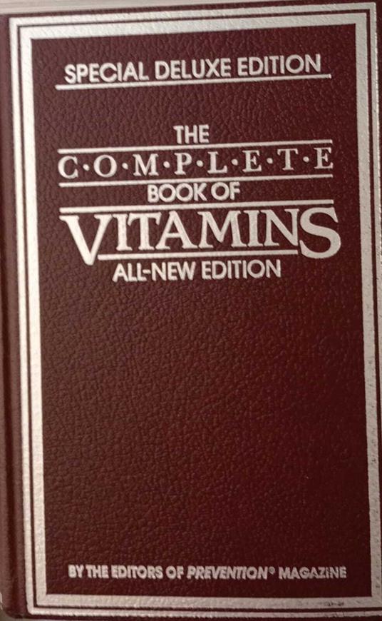The Complete Book of Vitamins - copertina