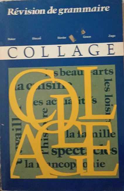 Rèvision de grammaire - copertina