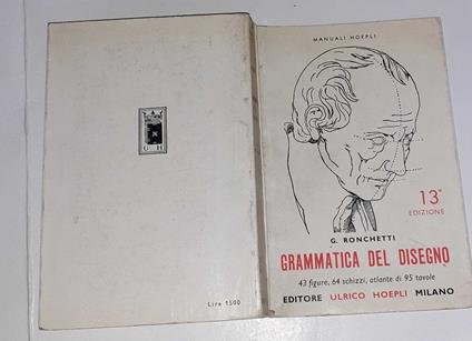 Grammatica del disegno - G. Ronchetti - copertina