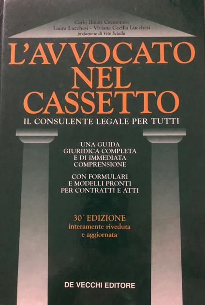 L' avvocato nel cassetto. Il consulente legale per tutti - copertina