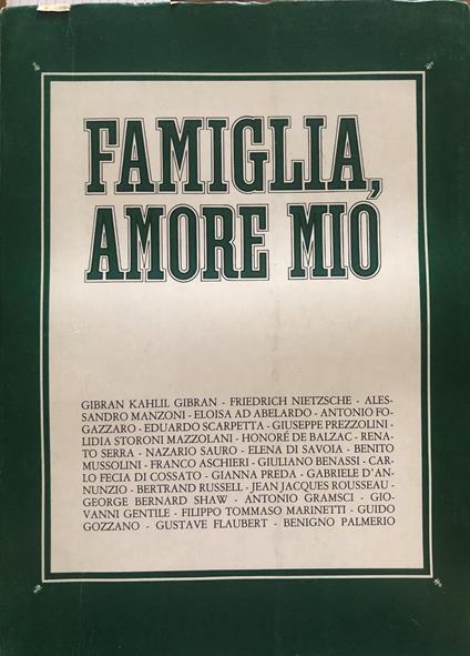 Famiglia, amore mio - copertina