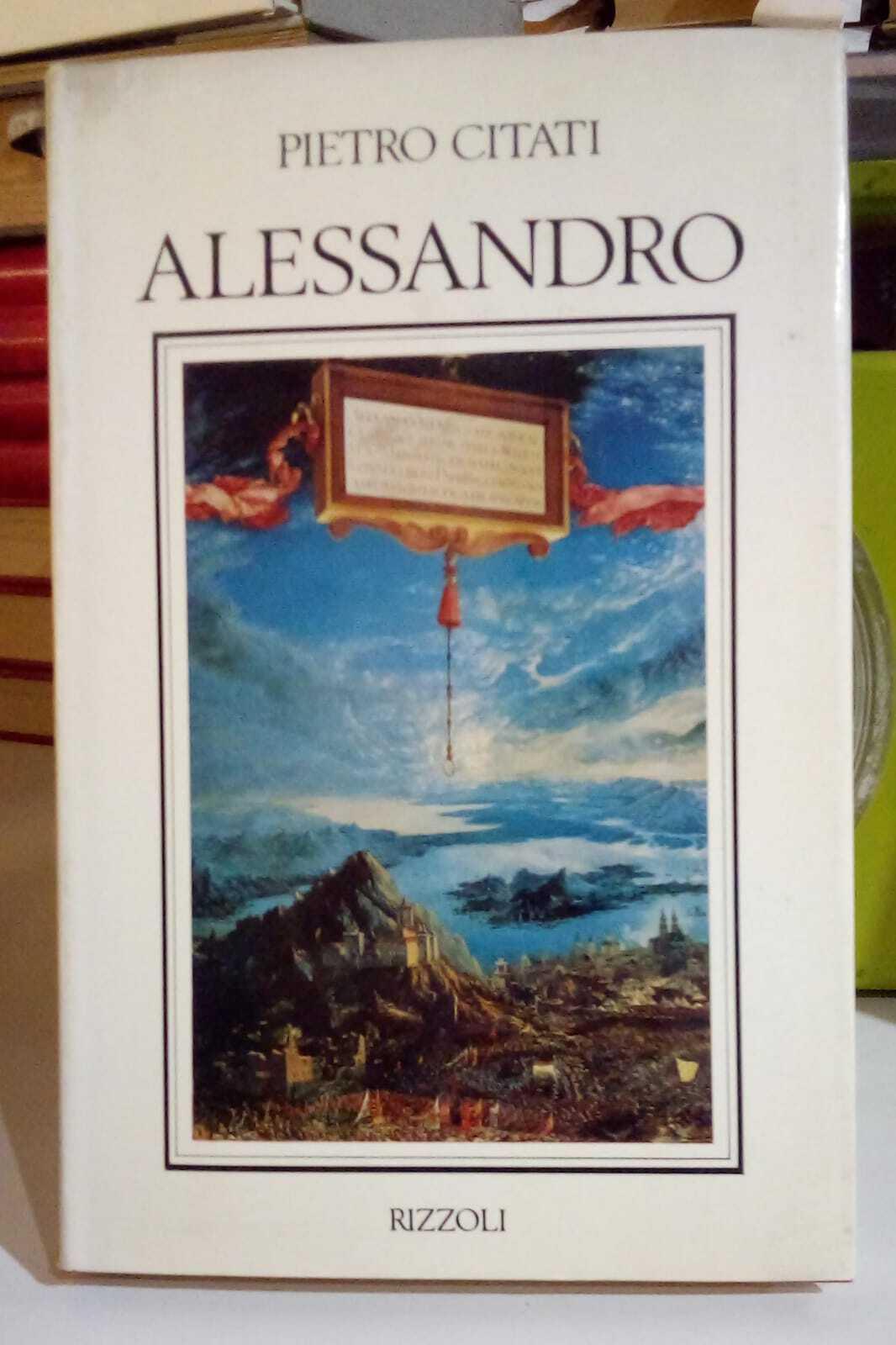 Alessandro con diari e lettere