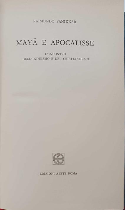 Maya e apocalisse - copertina