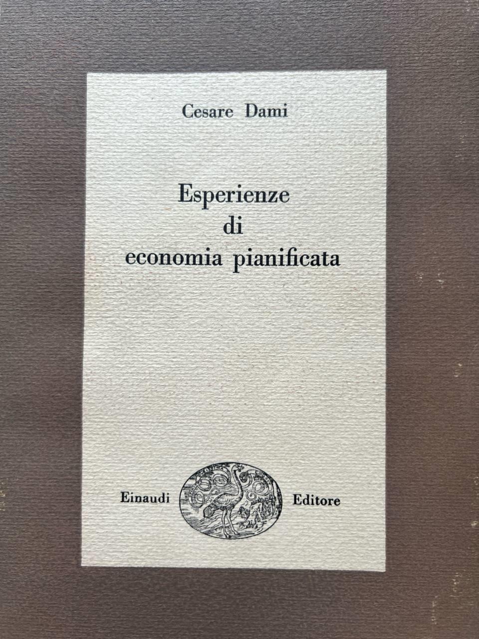 Esperienze di economia pianificata