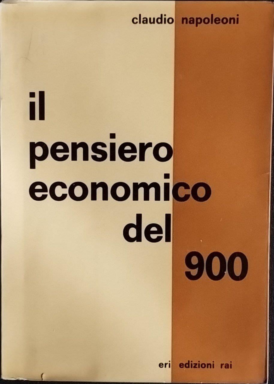 Il pensiero economico del 900