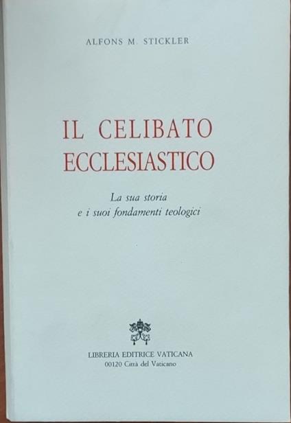 Il celibato ecclesiastico - copertina