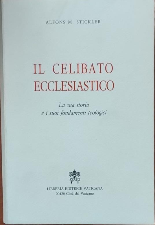 Il celibato ecclesiastico - copertina