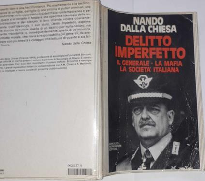 Delitto imperfetto. Il generale, la mafia, la società italiana - Nando Dalla Chiesa - copertina