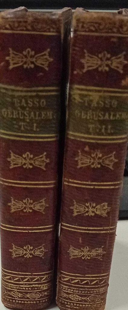 La Gerusalemme liberata (due tomi) - Torquato Tasso - copertina