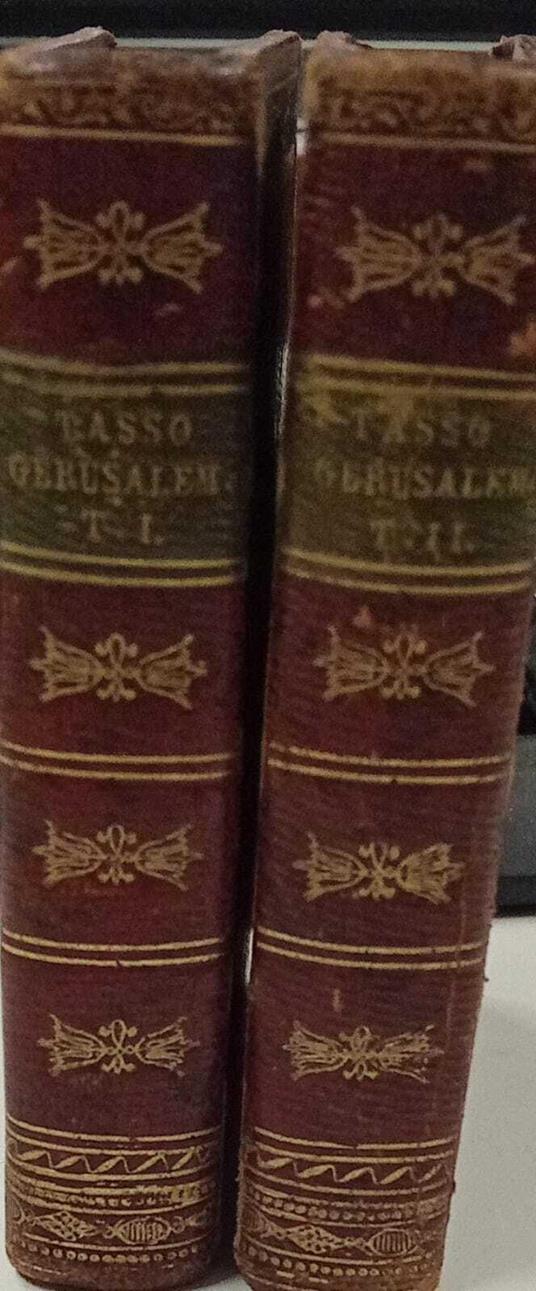 La Gerusalemme liberata (due tomi) - Torquato Tasso - copertina