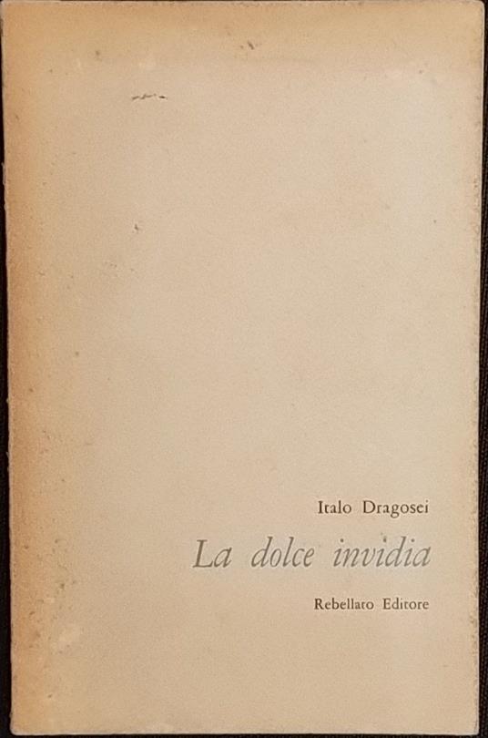 La dolce invidia - copertina