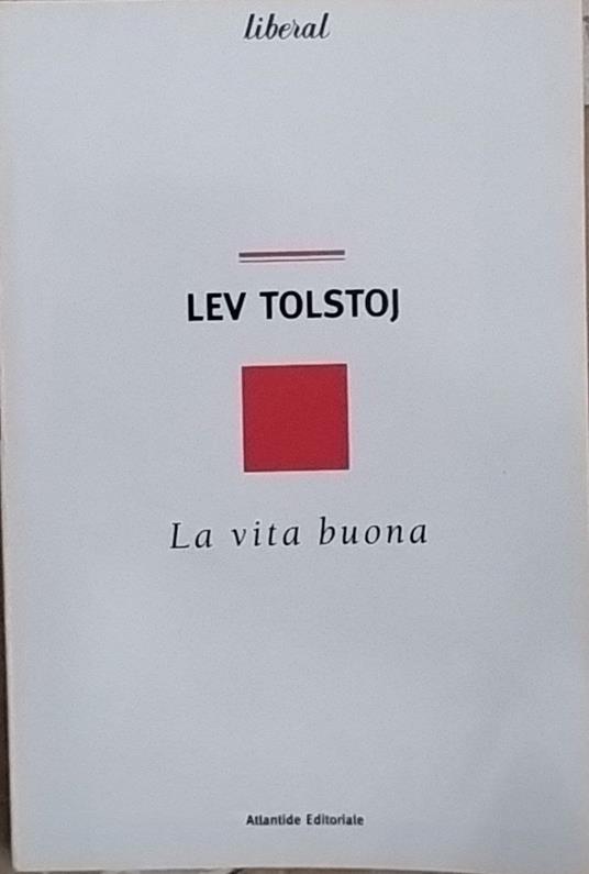 La vita buona - Lev Tolstoj - copertina