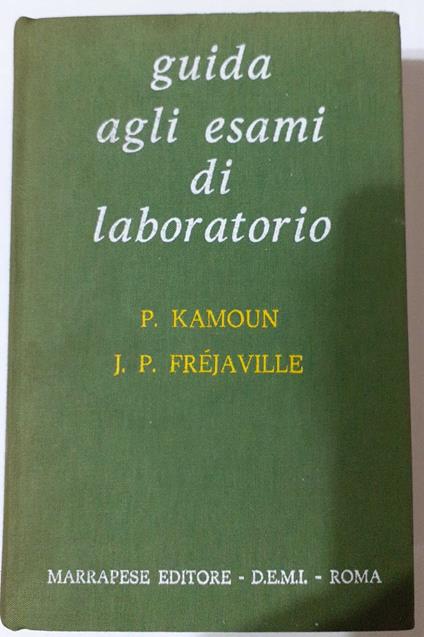 Guida agli esami di laboratorio - copertina