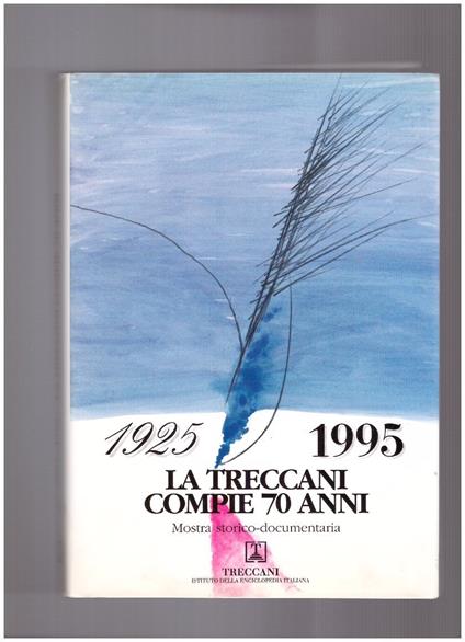 1925 1995 La Treccani compie 70 anni - copertina