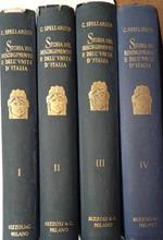 Storia del risorgimento e dell'Unità d'Italia (4 volumi)
