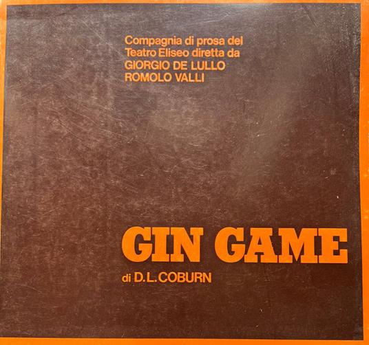 Gin Game - copertina