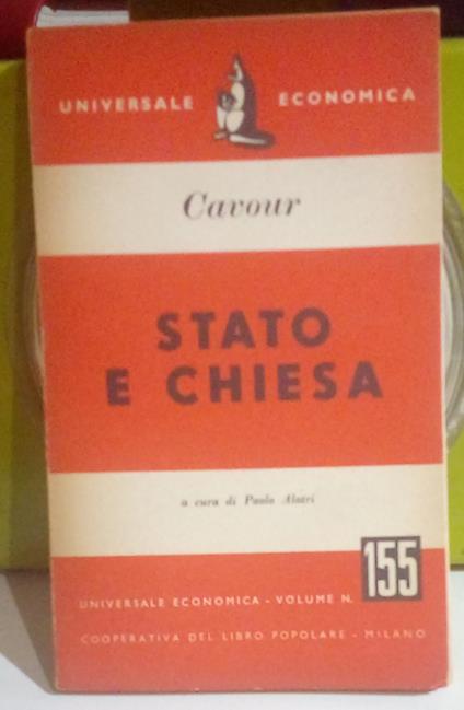 Stato e Chiesa - Camillo Cavour - copertina
