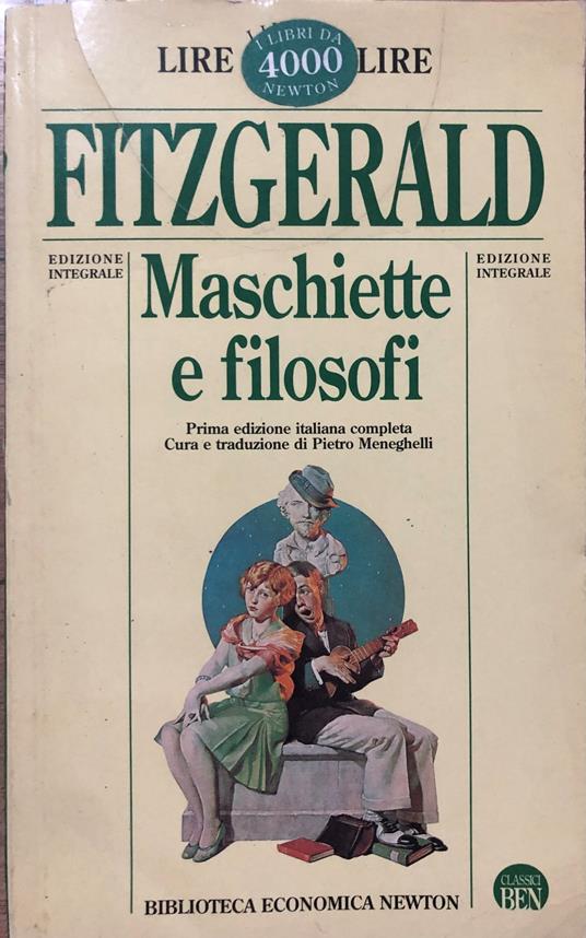 Maschiette e filosofi - Francis Scott Fitzgerald - copertina