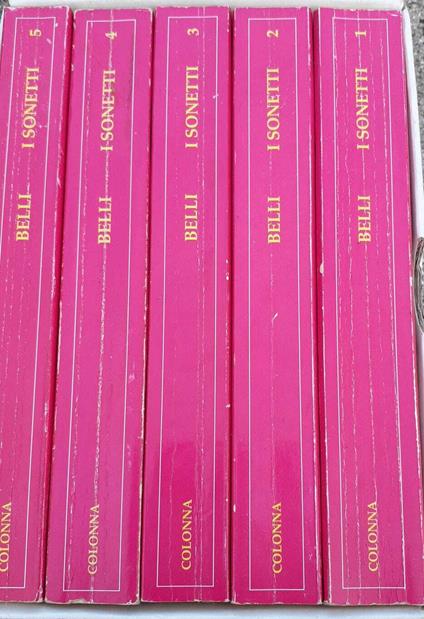 I Sonetti. Volumi 5 - copertina