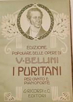 I puritani per canto e pianoforte - melodramma serio in tre parti