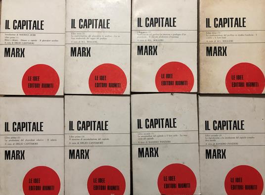 Il Capitale. Le Idee dal volume 43 al 50. 8 volumi - Karl Marx - copertina