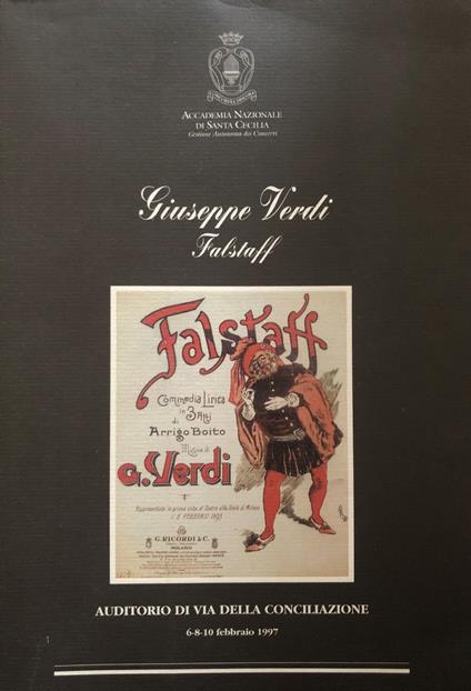 Falstaff - Giuseppe Verdi - copertina