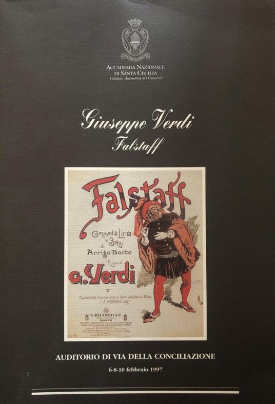 Falstaff - Giuseppe Verdi - copertina