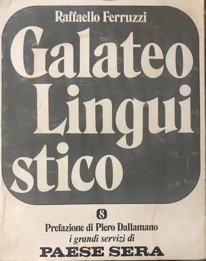 Galateo linguistico - copertina